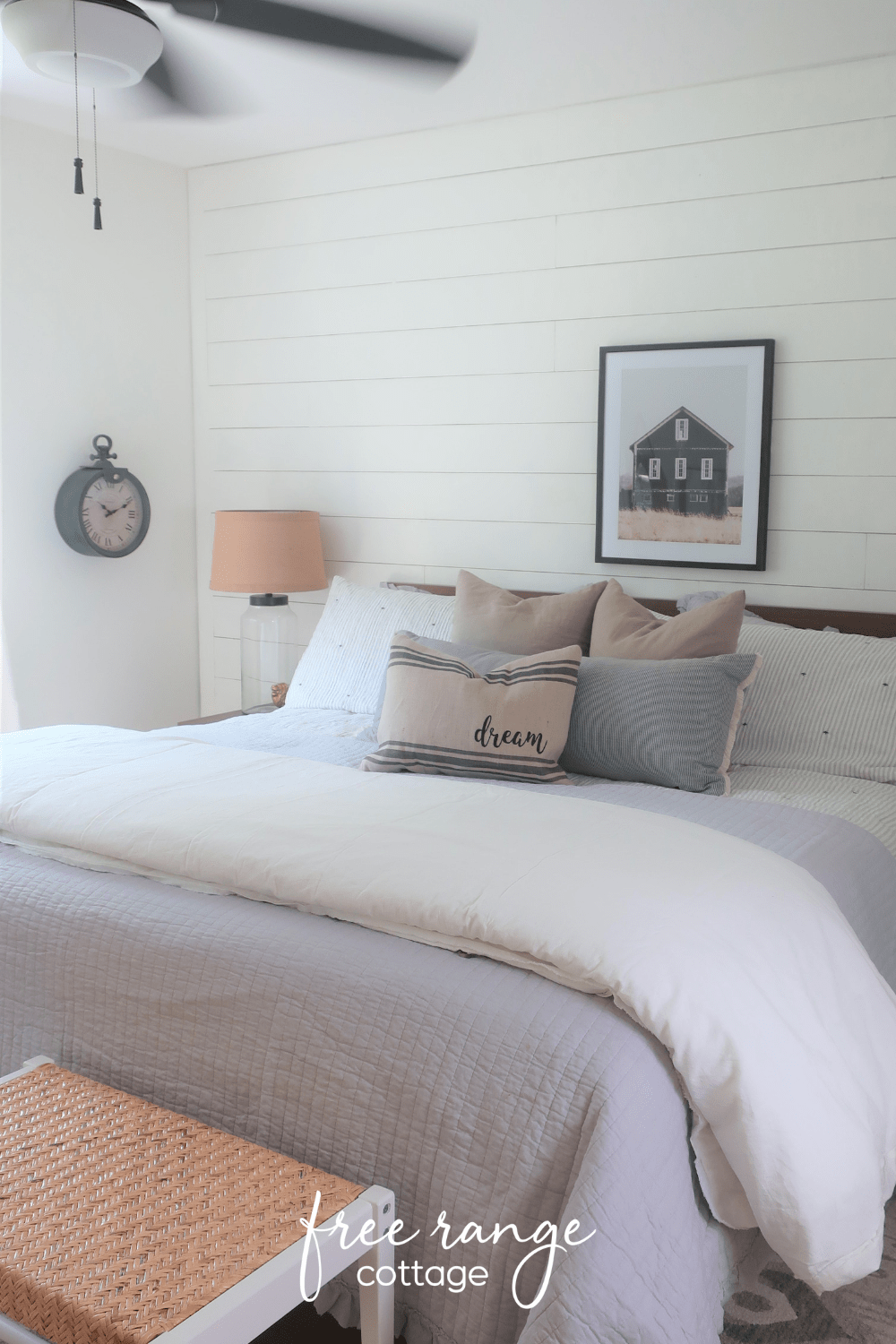 Bohemian Farmhouse Bedroom 