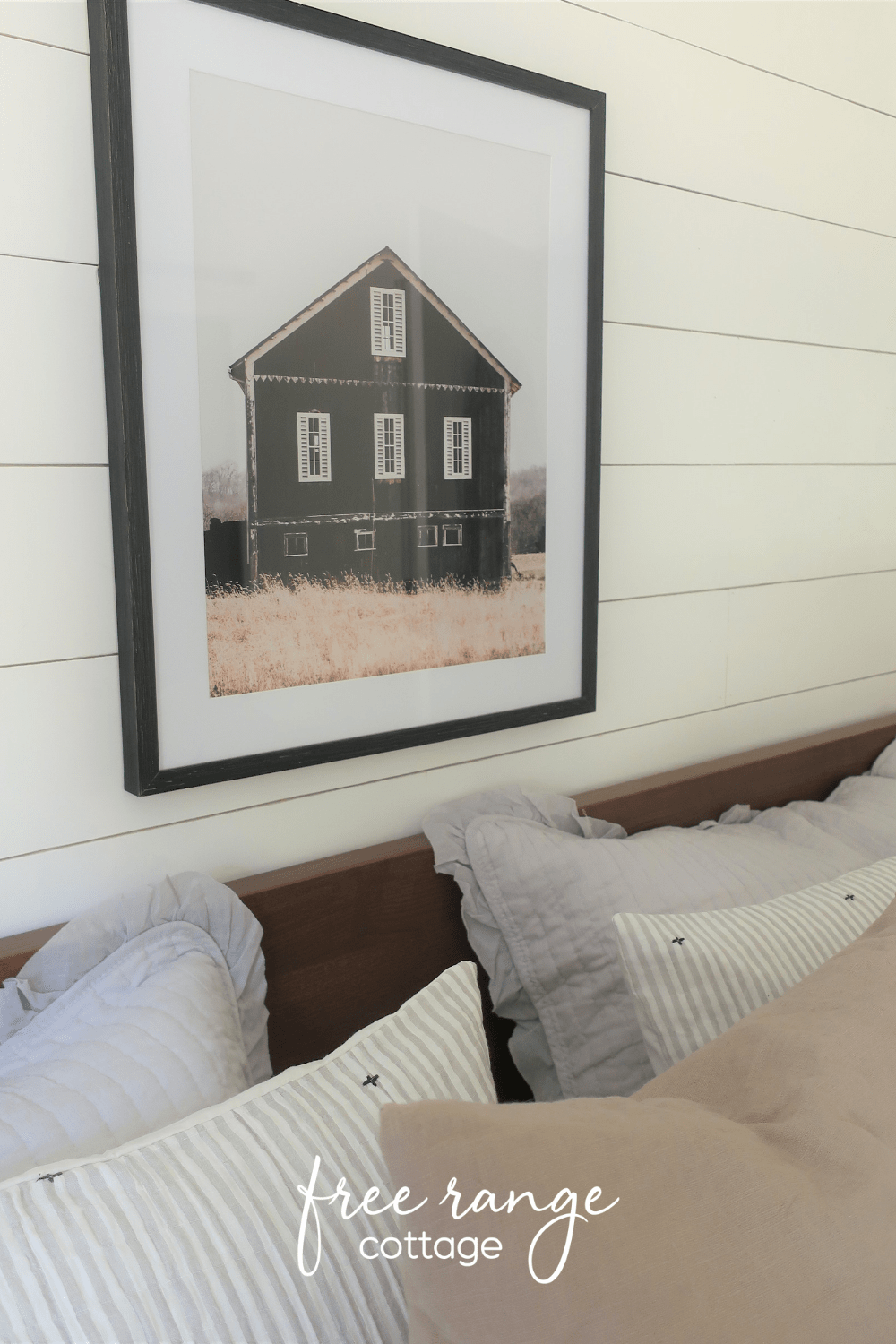 Farmhouse style bedroom