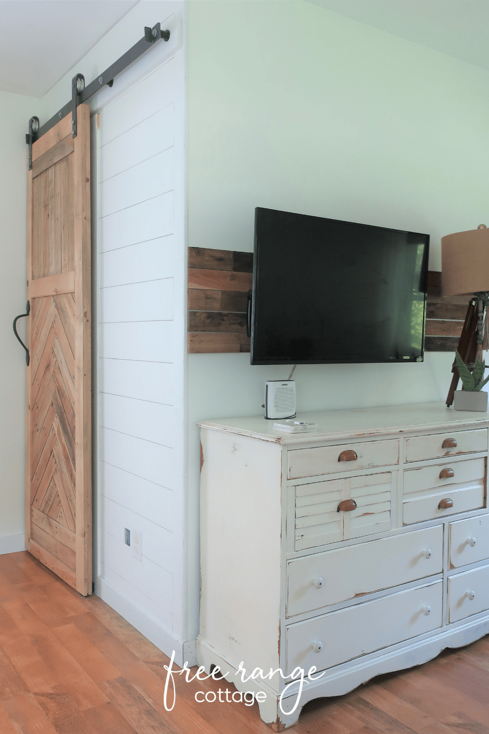 Farmhouse bedroom before