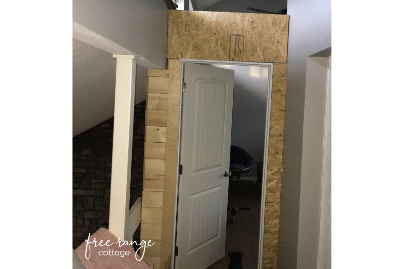 New door to loft