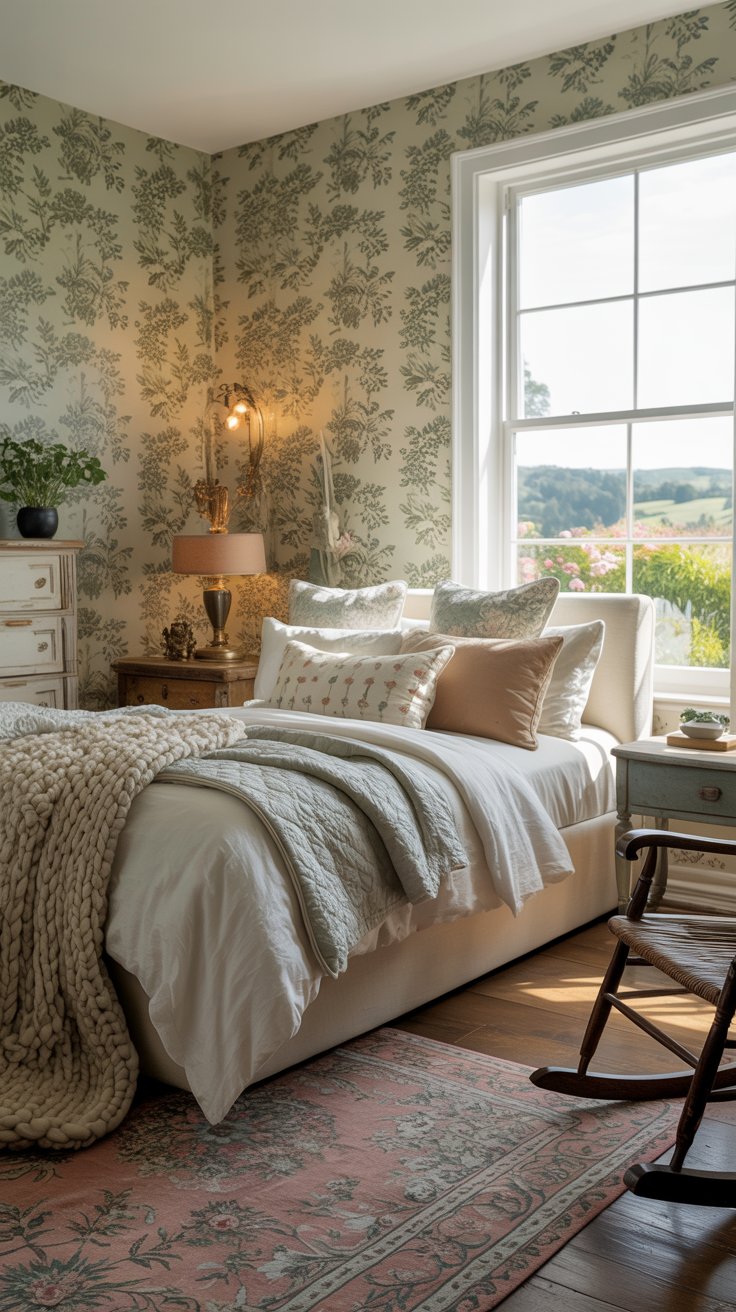 11 Cottage Style Peel and Stick Wallpapers That’ll Transform Your Space