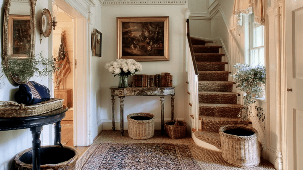 Ralph Lauren style foyer